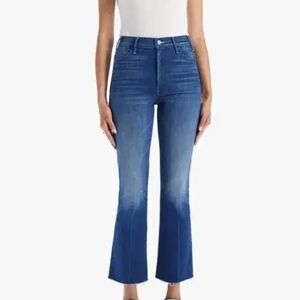 MOTHER  jeans the hustler ankle fray in squeeze it Size 24